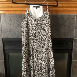 Sanctuary Dress-Black and White floral